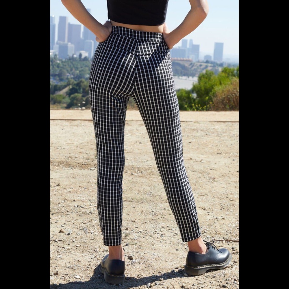 NWT Lottie Moss Checkered Pants
